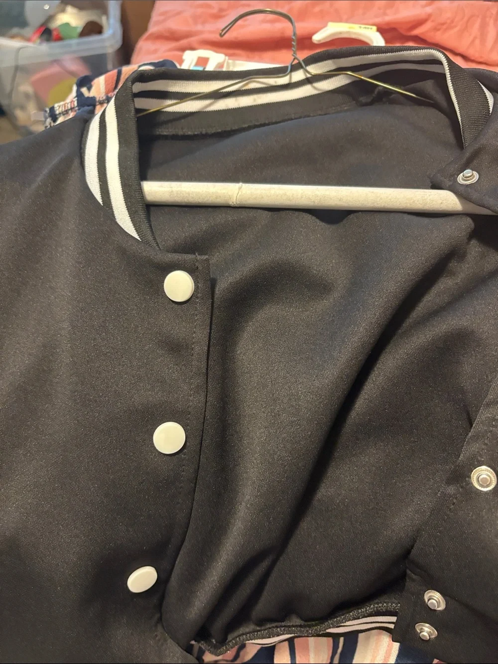 adidas Black Kids Bomber Jacket